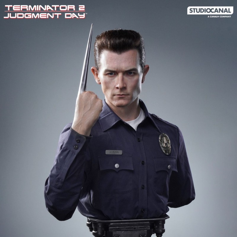 T-1000 - Terminator 2 - Life Size Büste