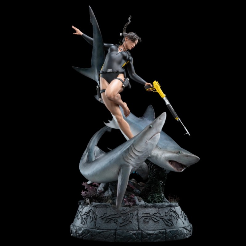 Lara Croft-Quest for Avalon - Tomb Raider - 1/4 Scale Statue