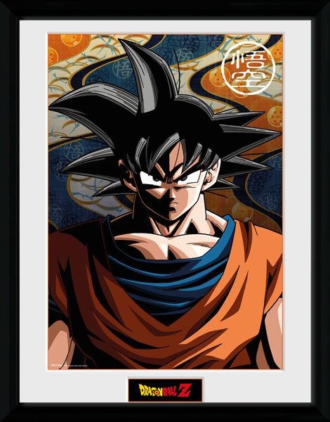 Son Goku - Dragon Ball Z - Poster im Rahmen