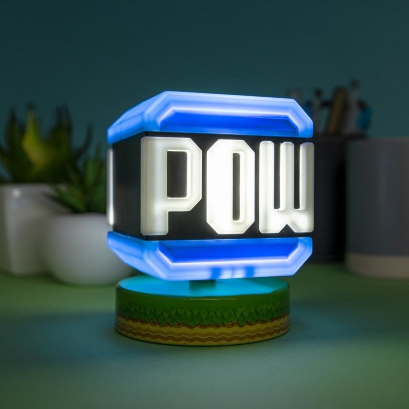 Pow Block - Super Mario 3D - Lampe