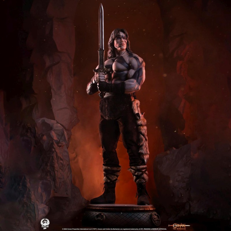 Conan Warpaint - Conan der Barbar - 1/2 Scale Statue
