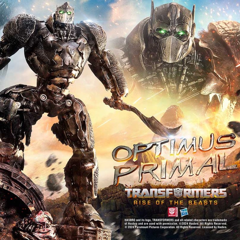 Optimus Primal - Transformers: Rise of the Beasts - Polystone Statue