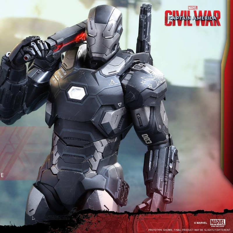 War Machine - Civil War - Diecast 1/6 Scale Figure