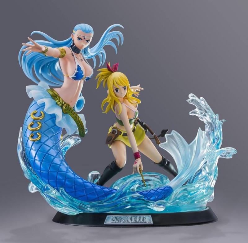 Lucy Heartfilia & Aquarius - Fairy Tail - High Quality PVC Figur