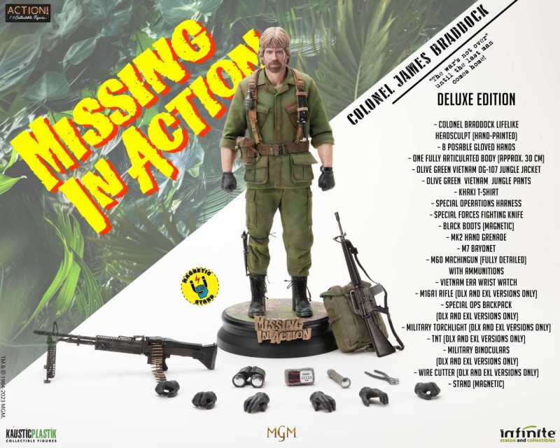 Colonel James Braddock - Missing in Action - 1/6 Scale Actionfigur