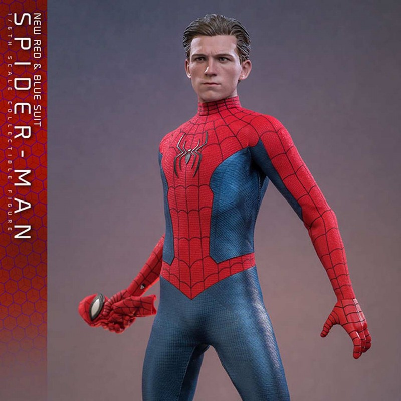 Spider-Man (New Red and Blue Suit) - No Way Home - 1/6 Scale Action Figur
