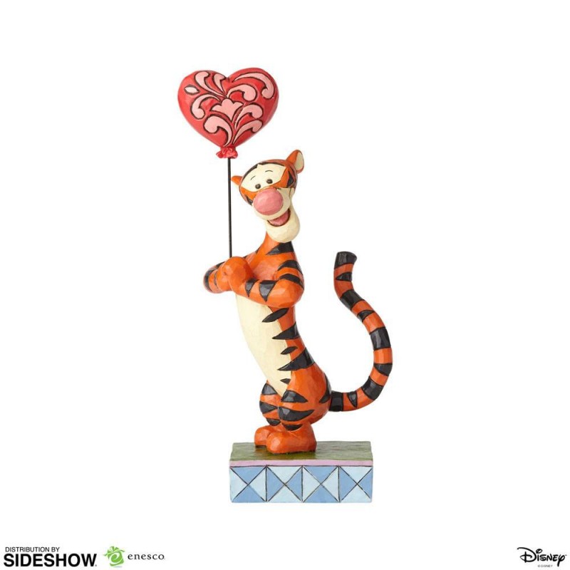 Tigger with Heart Balloon - Winnie Puuh - Resin Statue