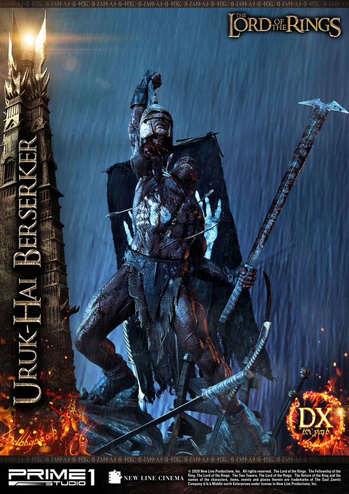 Uruk Hai Berserker Herr Der Ringe 1 4 Scale Polystone Statue Uruk Hai Berserker Herr Der Ringe 1 4 Scale Polystone Statue