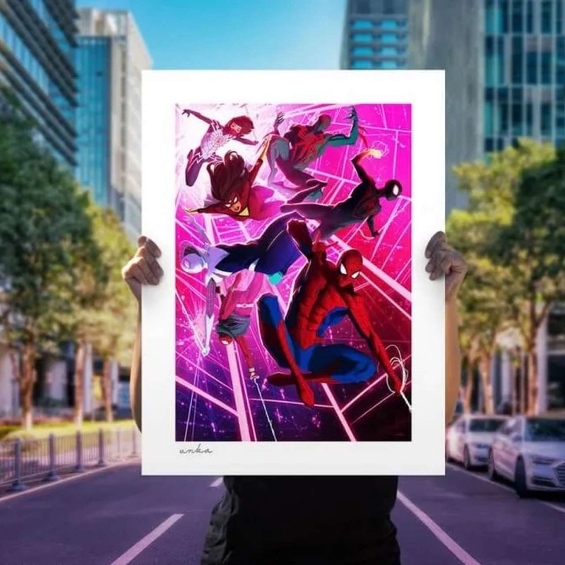 Heroes of the Spider-Verse - Marvel - Kunstdruck 46 x 61 cm