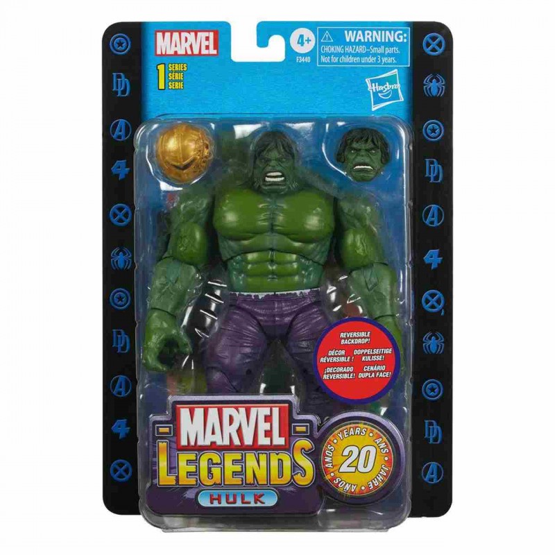 Hulk - Marvel Legends Series 20h Anniversary - Actionfigur 20cm