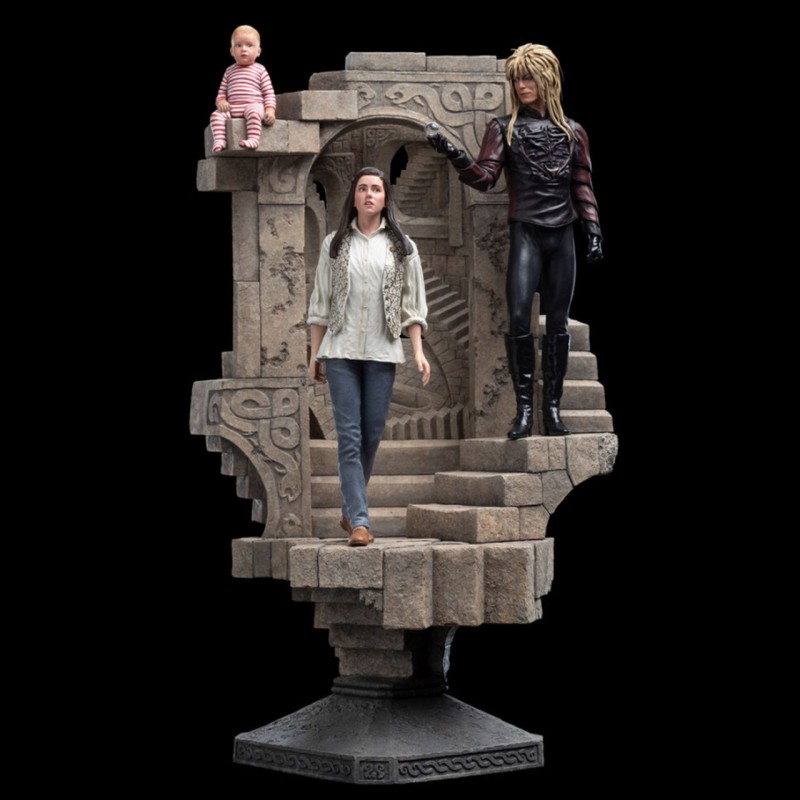 Sarah & Jareth in the Illusionary Maze - Die Reise ins Labyrinth - 1/6 Scale Statue