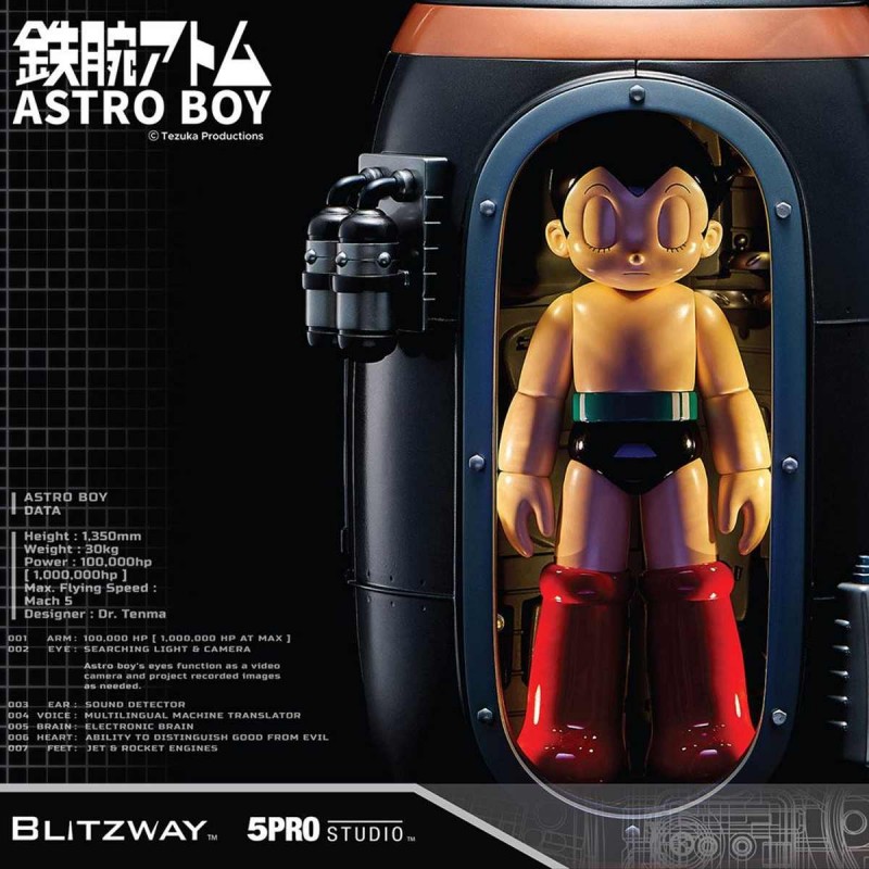 Atom Deluxe Version - Astro Boy - The Real Series Statue