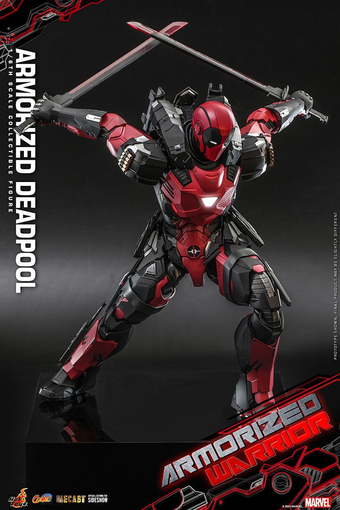 Armorized Deadpool - Marvel Comics - 1/6 Scale Action Figur
