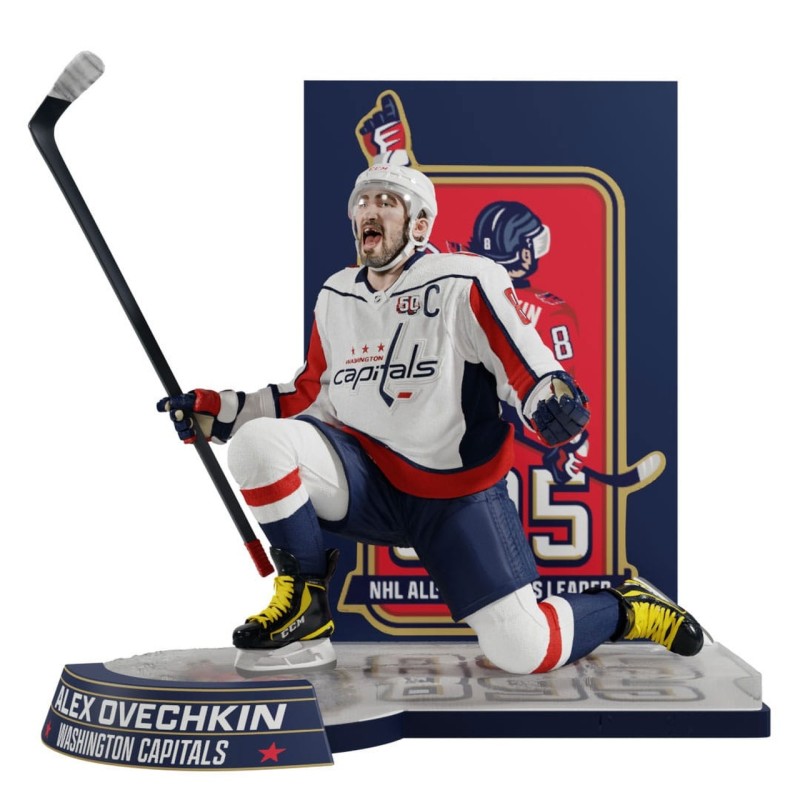 Alex Ovechkin All Time Goals Leader - NHL - Resin Statue