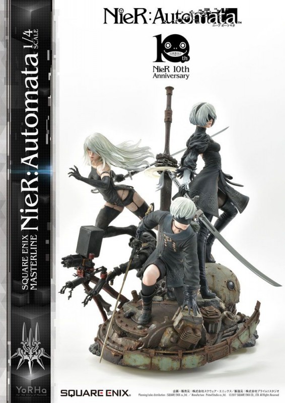 2B, 9S & A2 Deluxe Version - NieR Automata - Masterline 1/4 Scale ...