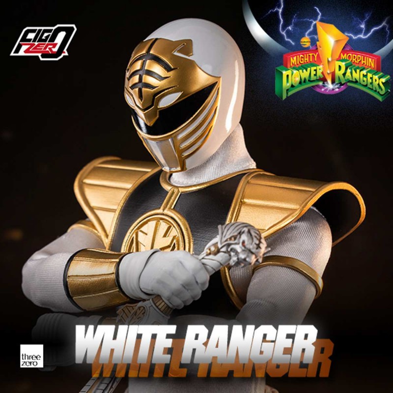 White Ranger - Mighty Morphin Power Rangers - 1/6 Scale Figur