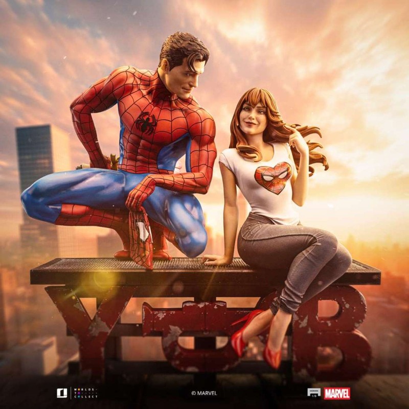 Spider-Man and Mary Jane - Marvel Comics - 1/6 Scale Diorama