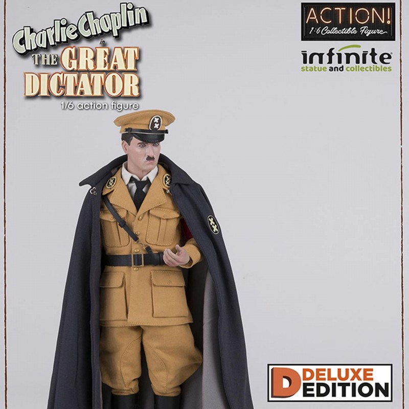 Charlie Chaplin (Deluxe Edition) - The Great Dictator - 1/6 Scale Actionfigur