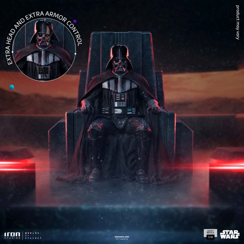 Darth Vader on Throne - Star Wars - Legacy Replica Statue