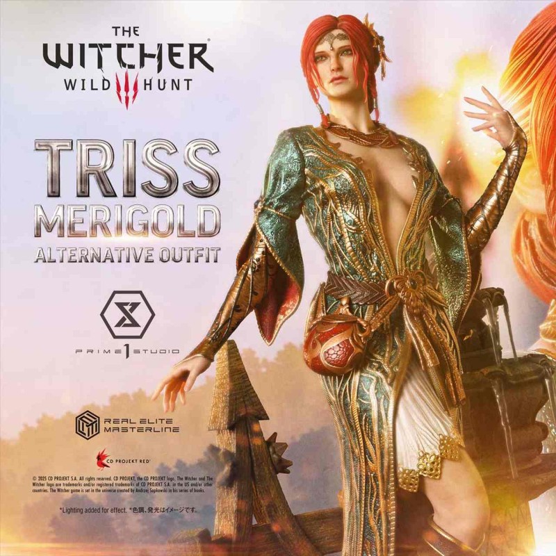 Triss Merigold - The Witcher 3 - 1/4 Scale Real Elite Masterline Statue