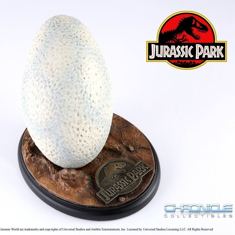 Velociraptor Egg - Jurassic Park - Life Size Statue