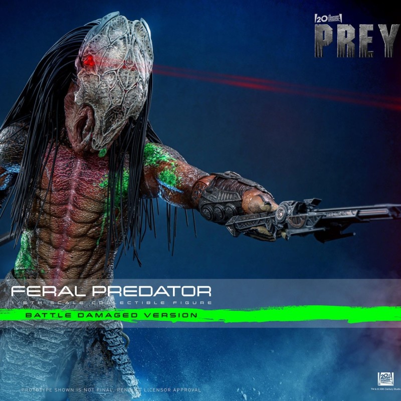 Feral Predator (Battle Damaged Version) - Prey - 1/6 Scale Figur