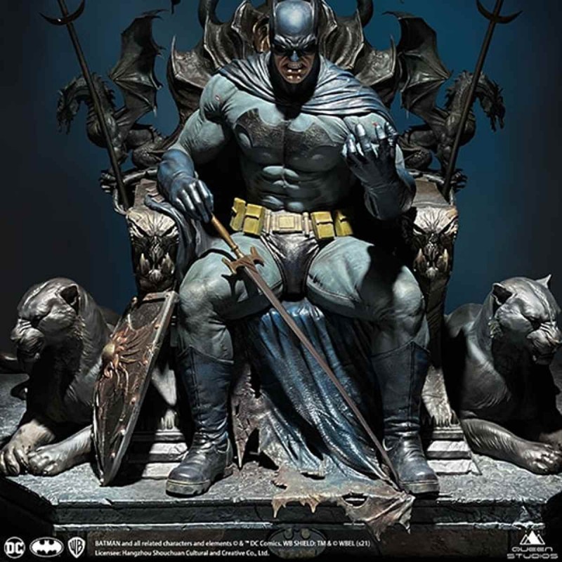 Batman on Throne - DC Comics - 1/4 Scale Statue