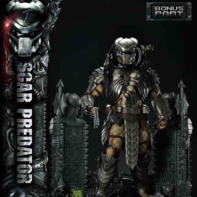 Scar Predator DX Bonus - The Alien vs. Predator - 1/3 Scale Statue