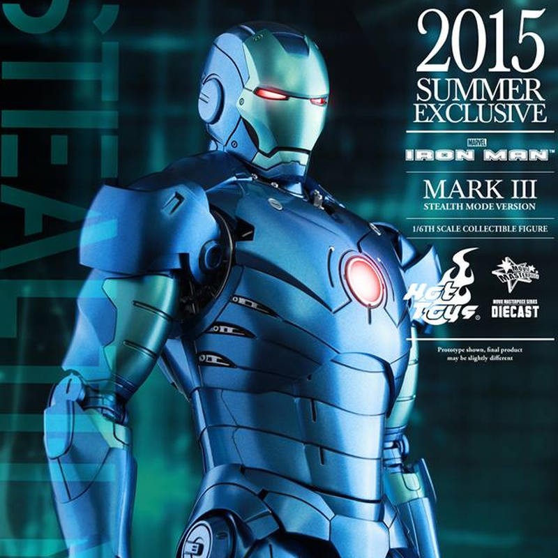 Mark III (Stealth Mode Version) - Iron Man - Diecast 1/6 Scale Figur