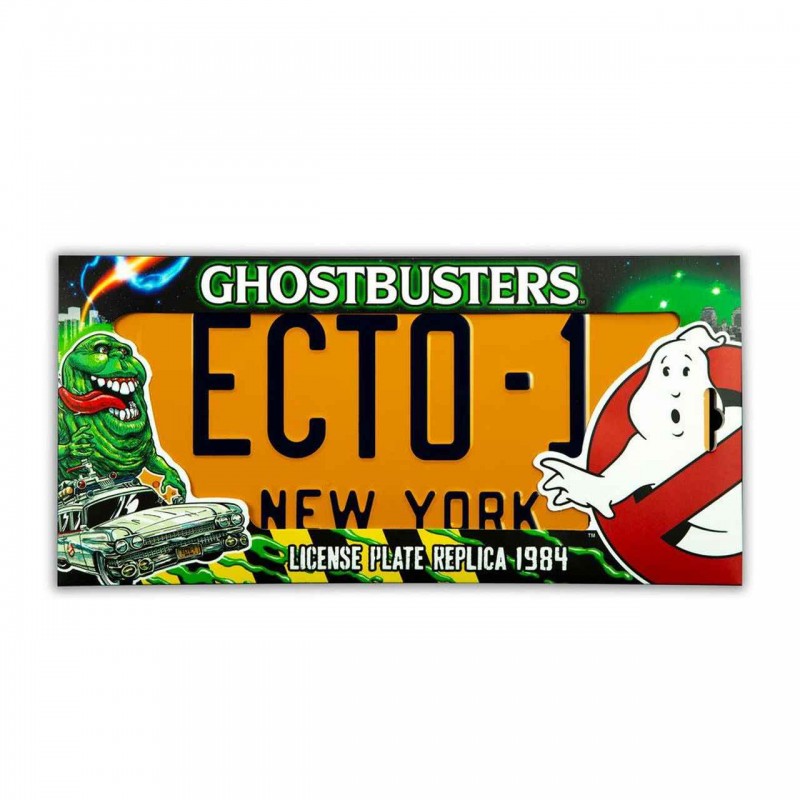 ECTO-1 Nummernschild - Ghostbusters - Replik 1/1