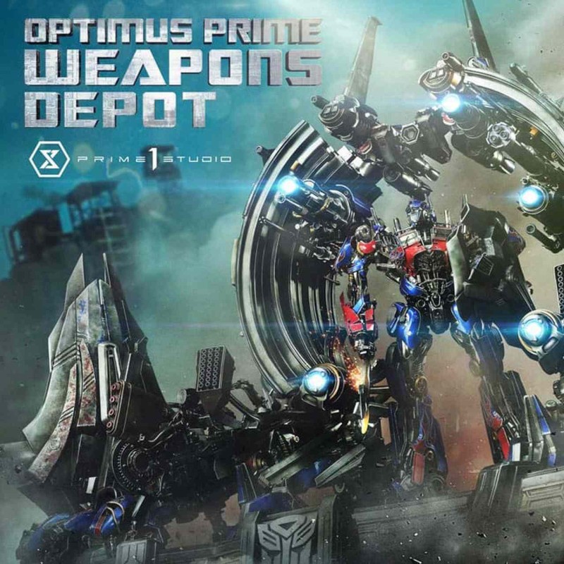 Optimus Prime Weapons Depot - Transformers: Dark of the Moon - Polystone Statue