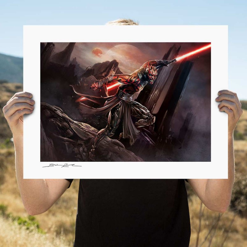 Darth Maul: Savage Rage - Star Wars - Kunstdruck 61 x 46 cm