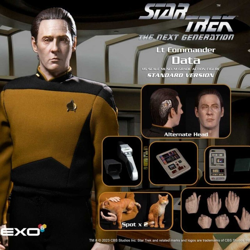 Commander Data (Standard Version) - Star Trek: The Next Generation - 1/6 Scale Figur