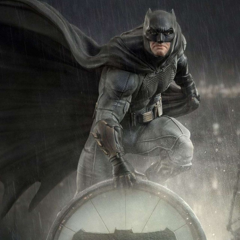 Batman on Batsignal - Zack Snyder's Justice League - 1/10 Art Scale Statue