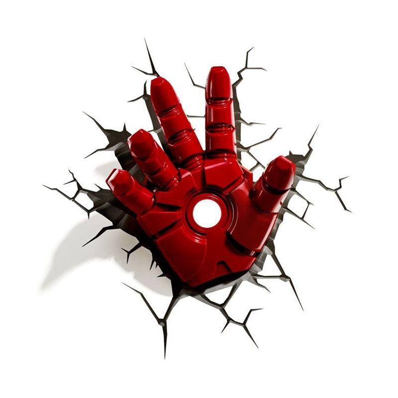 Iron Man Hand - Avengers - 3D Deko Licht
