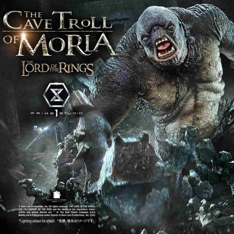 Cave Troll of Moria - Herr der Ringe - 1/4 Scale Polystone Statue