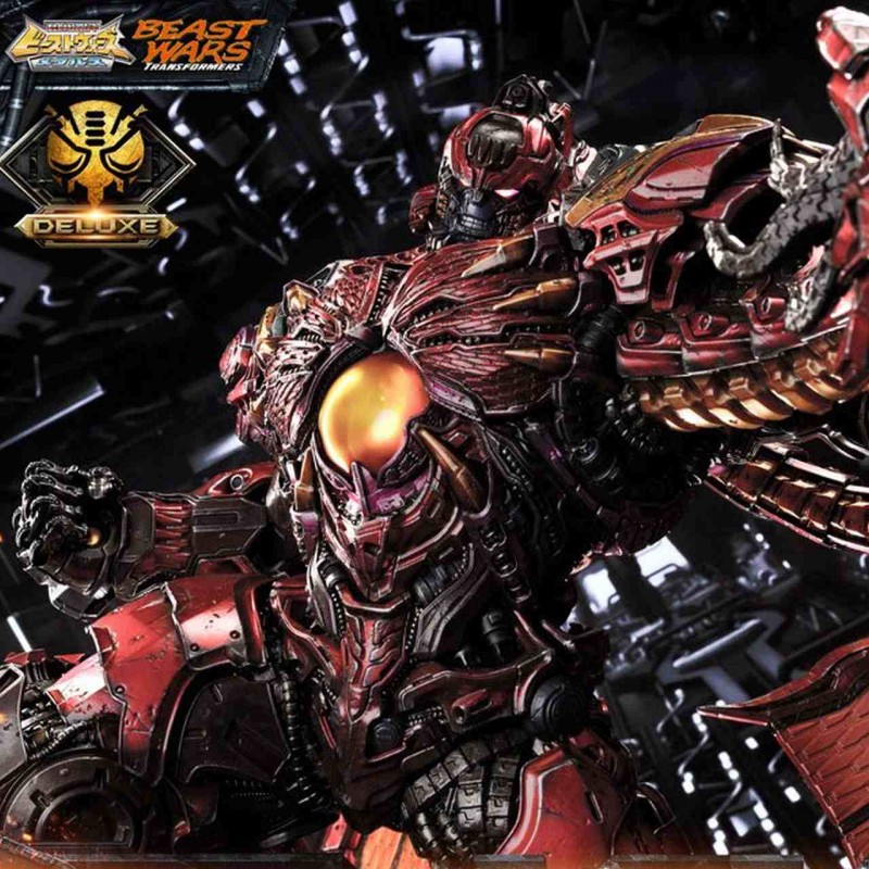 Megatron Transmetal 2 (Deluxe Bonus Version) - Transformers Beast Wars - Polystone Statue