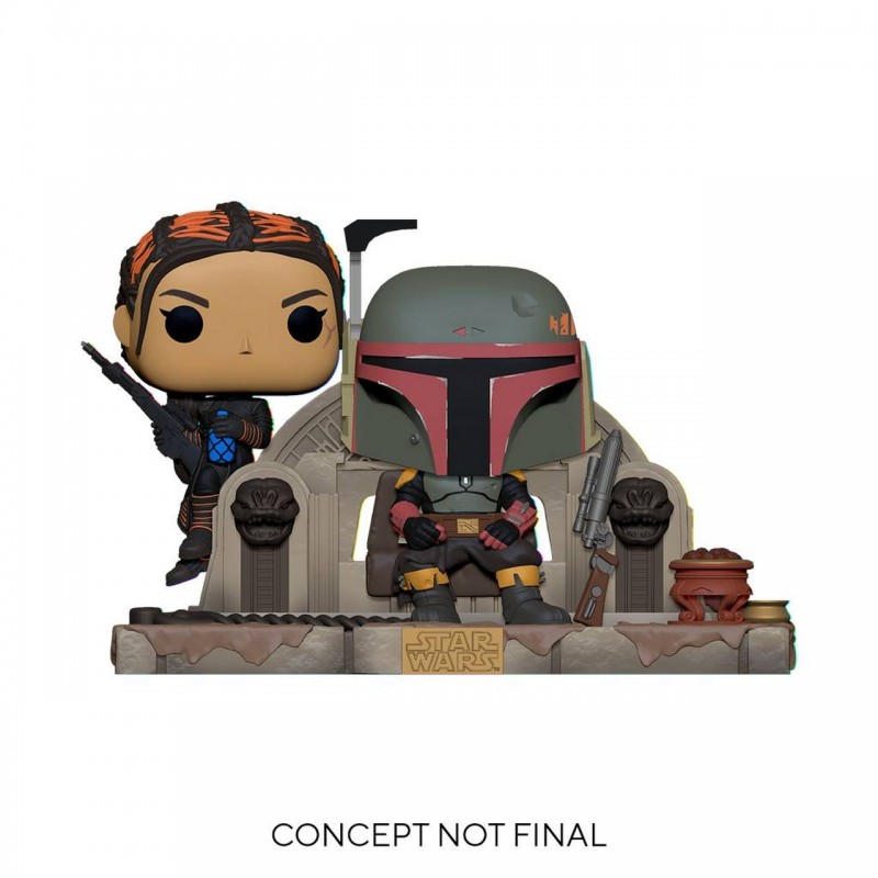 Boba Fett & Fennec Shand - The Mandalorian - POP! Town Vinyl Figur