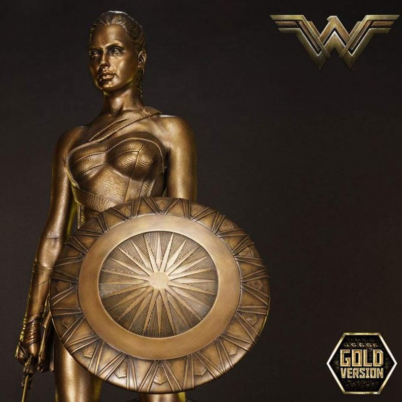 Wonder Woman Training Costume Gold Version - Wonder Woman - Polystone Statue