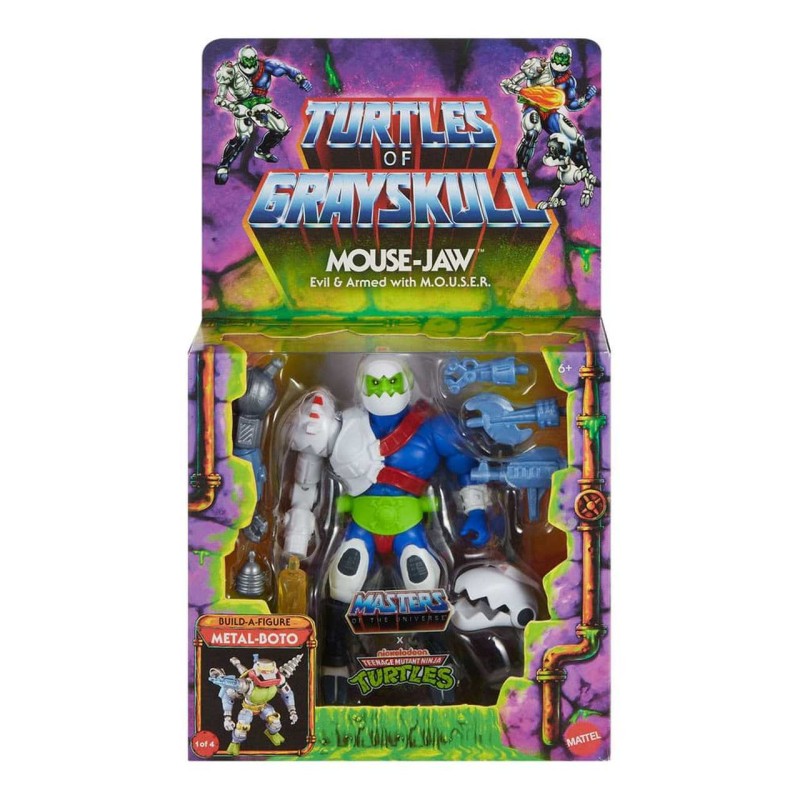 Mouse-Jaw - Masters of the Universe Origins Turtles of Grayskull - Actionfigur
