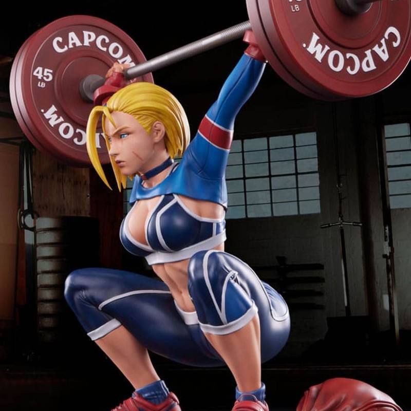 Cammy Powerlifting SF6 - Street Fighter - 1/4 Scale Statue