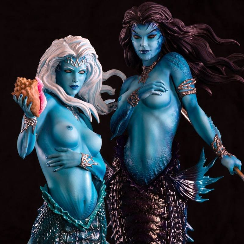 Twin Mermaids Regular Version - 1/4 Scale Statue