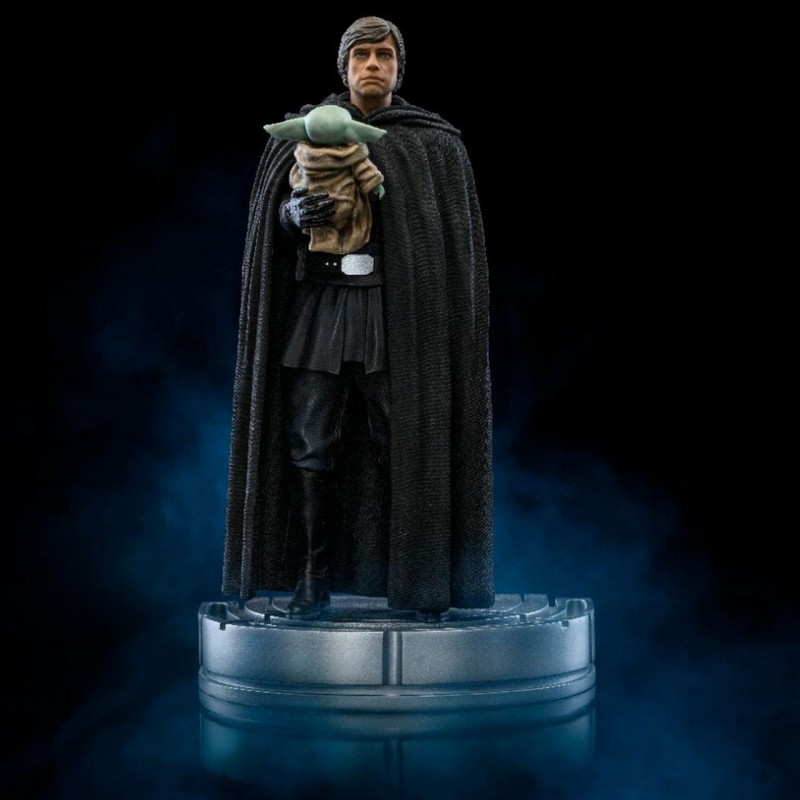 Luke Skywalker and Grogu - Star Wars The Mandalorian - Art Scale 1/10 Statue