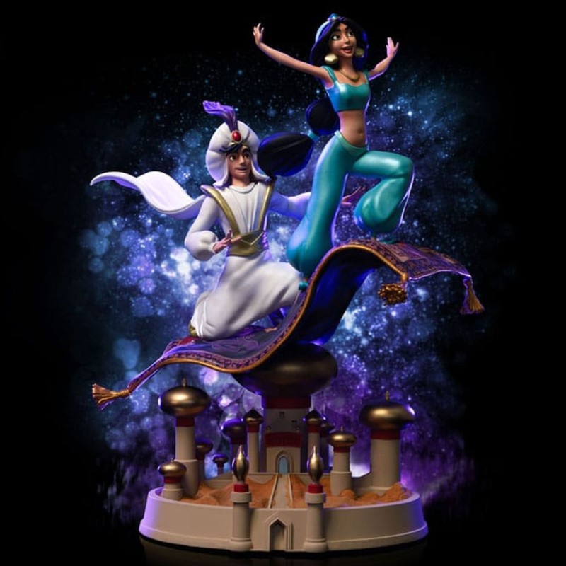 Aladdin and Yasmine - Disney - Art Scale 1/10 Statue