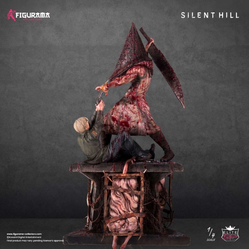Red Pyramid Thing VS James Sunderland - Silent Hill - 1/4 Scale Elite Exclusive Statue