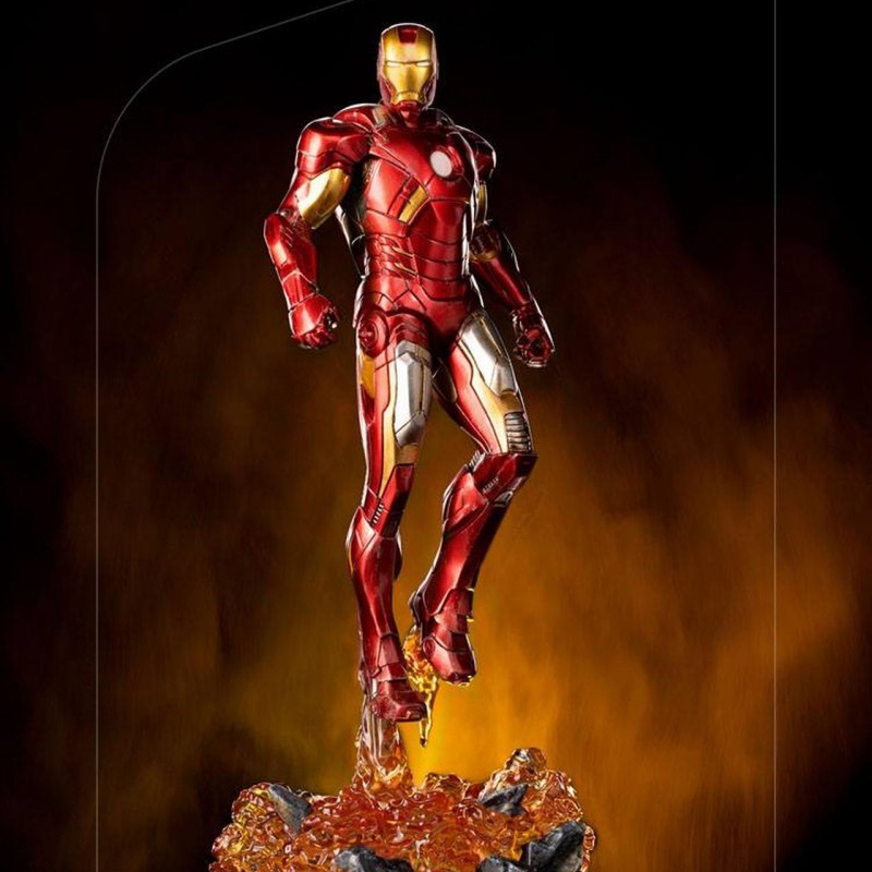 Iron Man Battle of NY - Marvel The Infinity Saga - 1/10 BDS Art Scale Statue