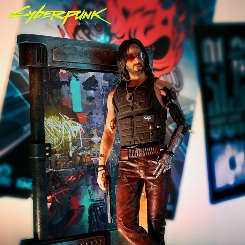 Johnny Silverhand - Cyberpunk 2077 - 1/4 Scale Premium Statue
