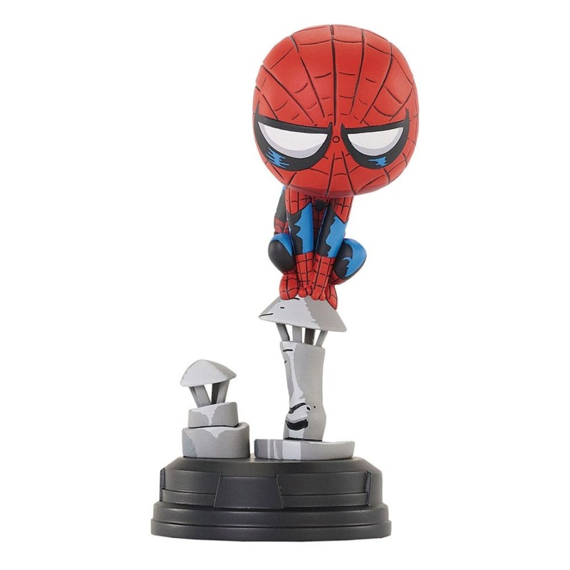 Spider-Man on Chimney - Marvel Comics Animated Series - Mini-Statue 15cm