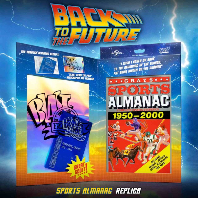 Sports Almanac - Zurück in die Zukunft - Replik 1/1