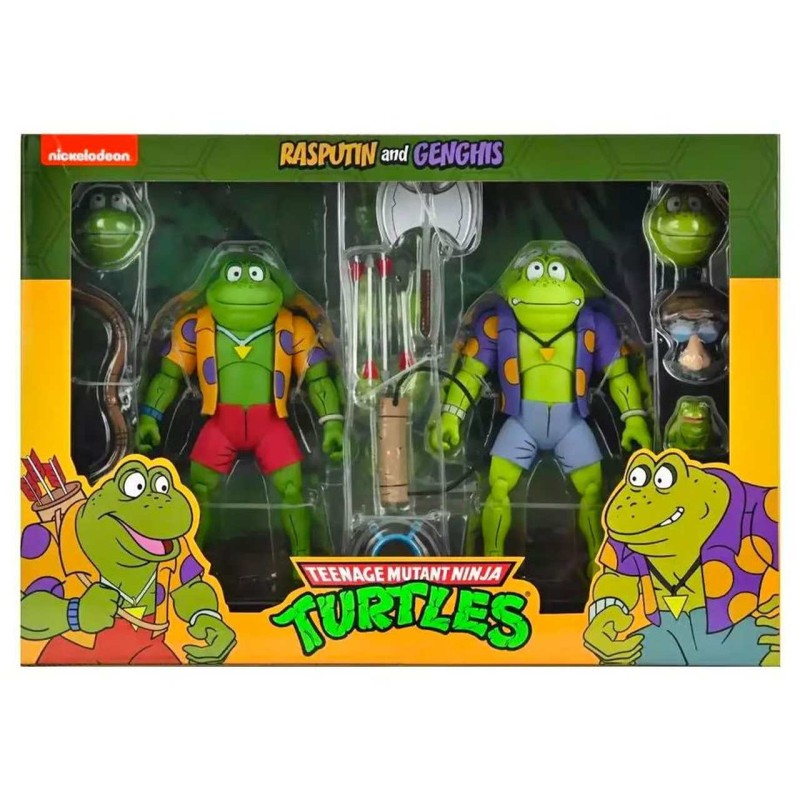 Genghis & Rasputin Frog - Teenage Mutant Ninja Turtles - Actionfiguren Doppelpack